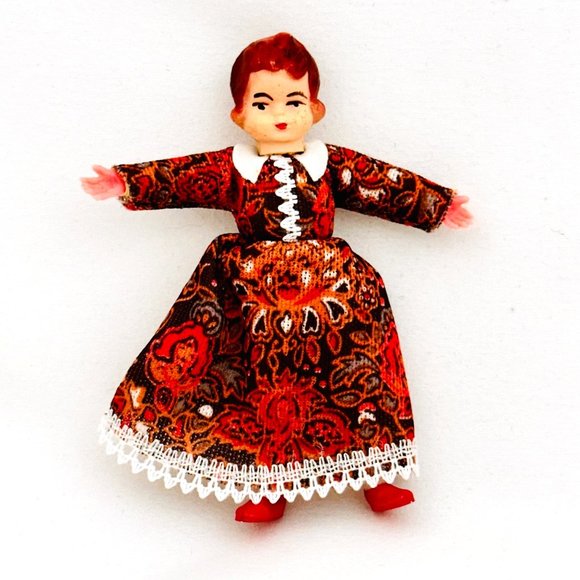 Chadwick Three Piece Family Set Dollhouse Dolls (1977) - Picture 2 of 8